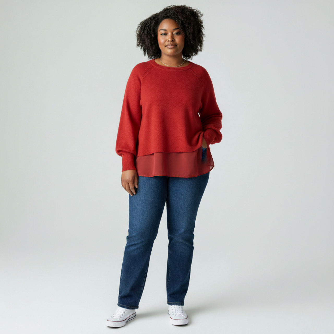 Dream - Maglione in chiffon