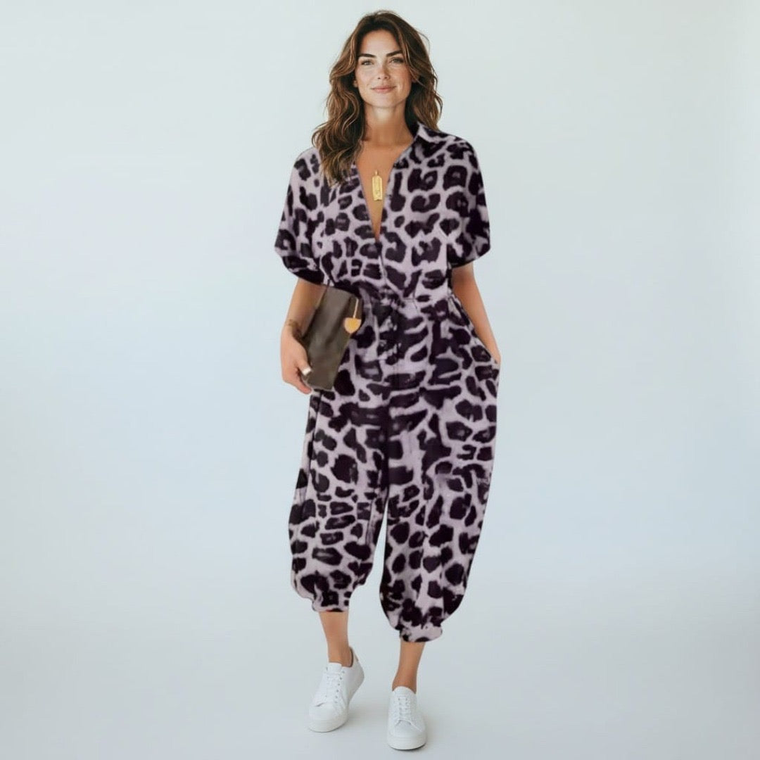 ✨ Tuta “Aura” – Eleganza Fluida con Coulisse in Vita