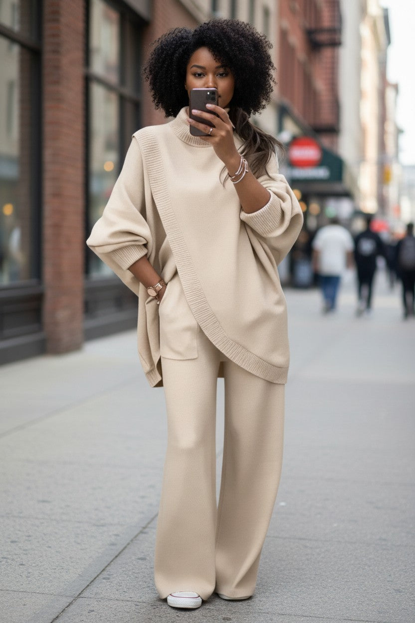 Kate - Set coordinato pantalone e maglia oversize